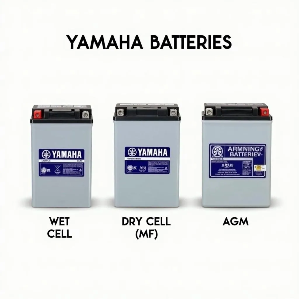 Bình ắc quy xe máy Yamaha