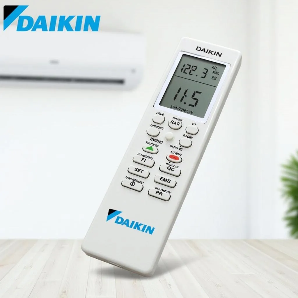 Các nút chức năng trên remote máy lạnh Daikin