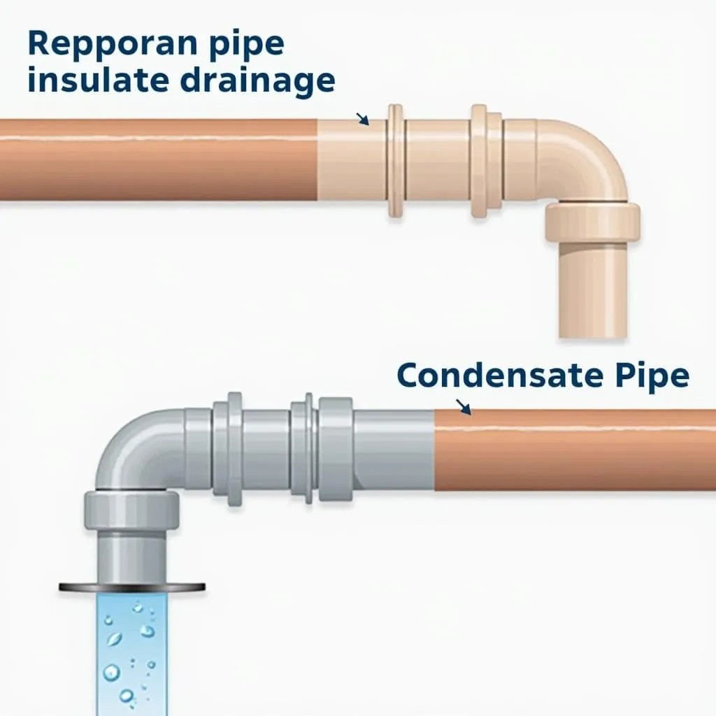 Ống đồng dẫn gas và thoát nước