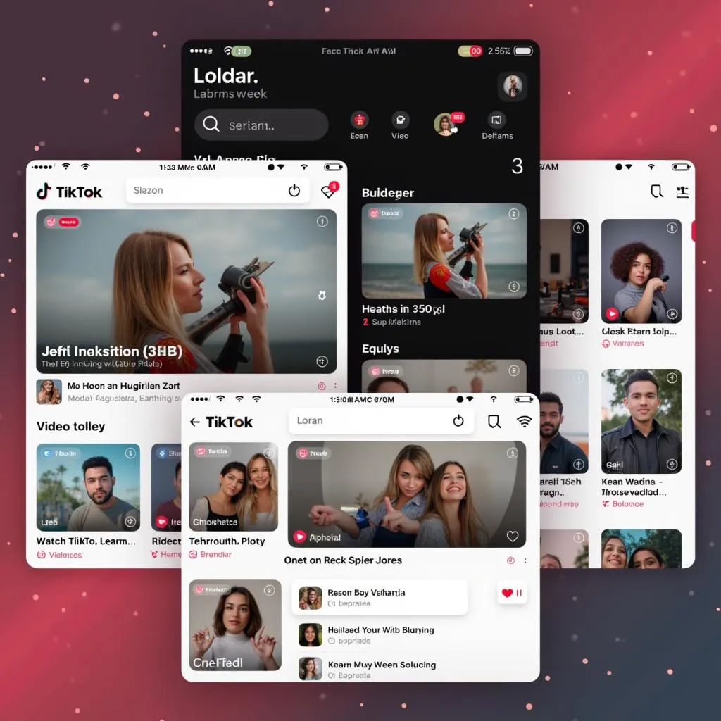 TikTok Web App