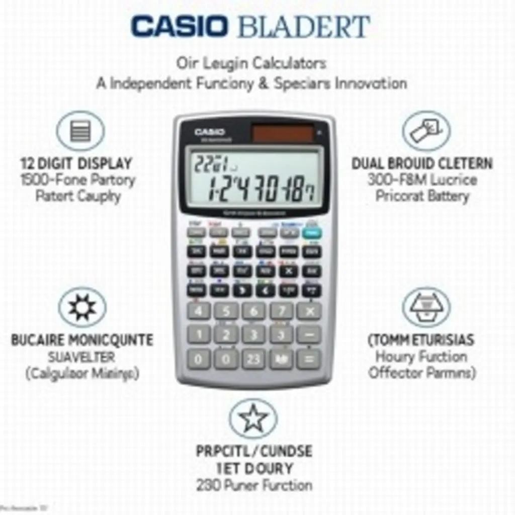 Tính Năng Máy Tính Casio DF120FM