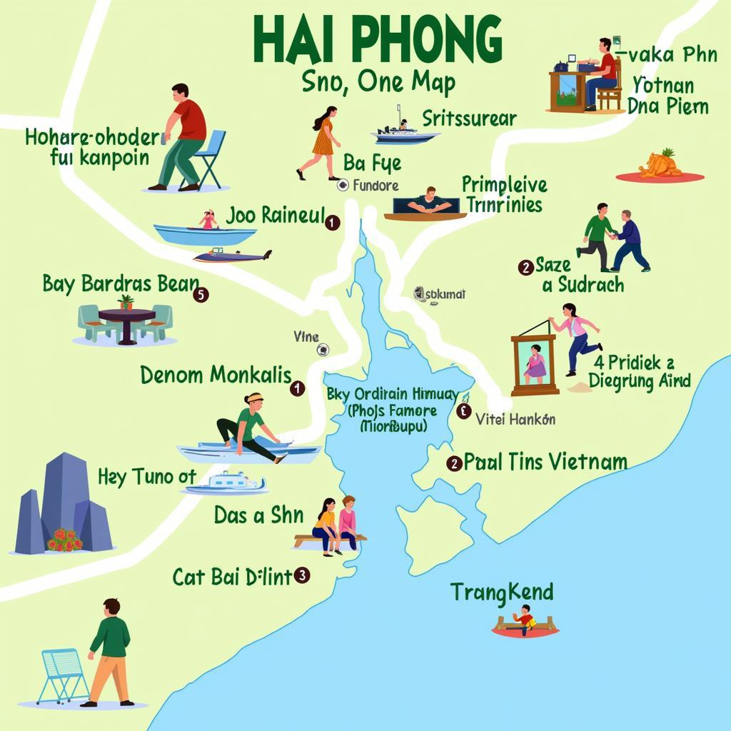 Bản đồ du lịch Hải Phòng