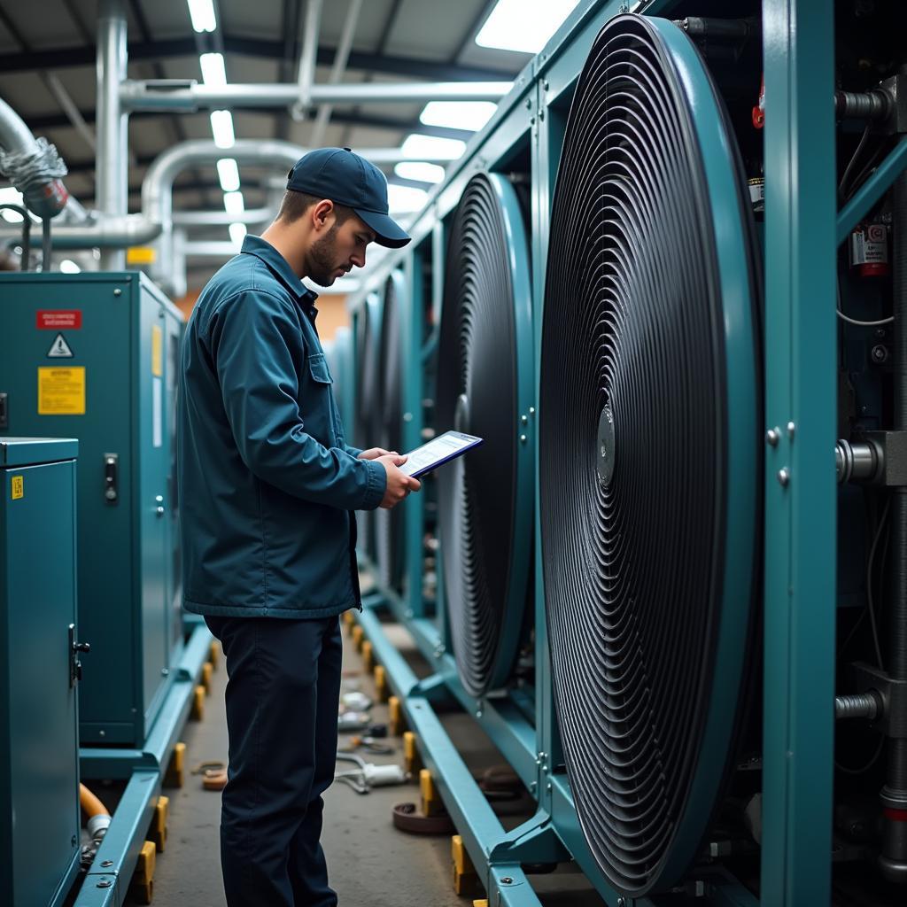 Maintenance of Industrial Cooling System