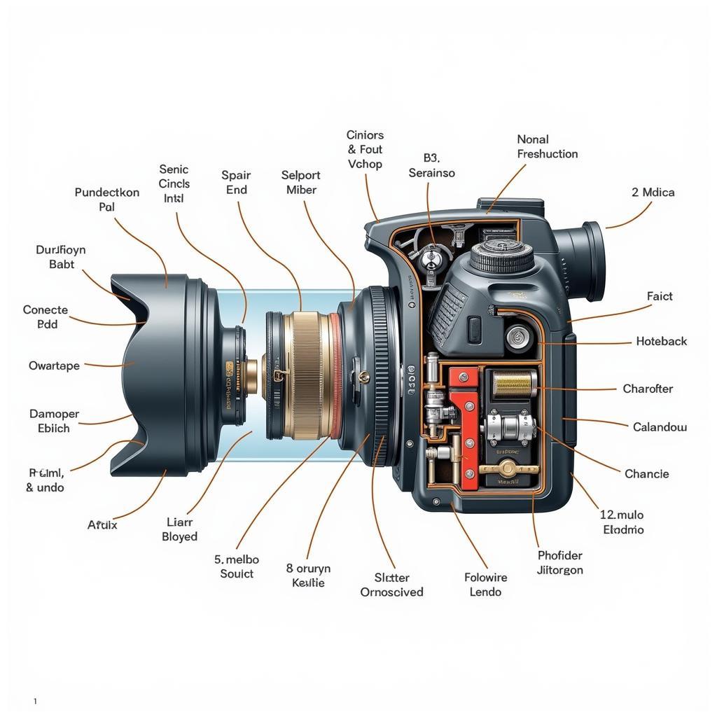 Cấu tạo máy ảnh DSLR