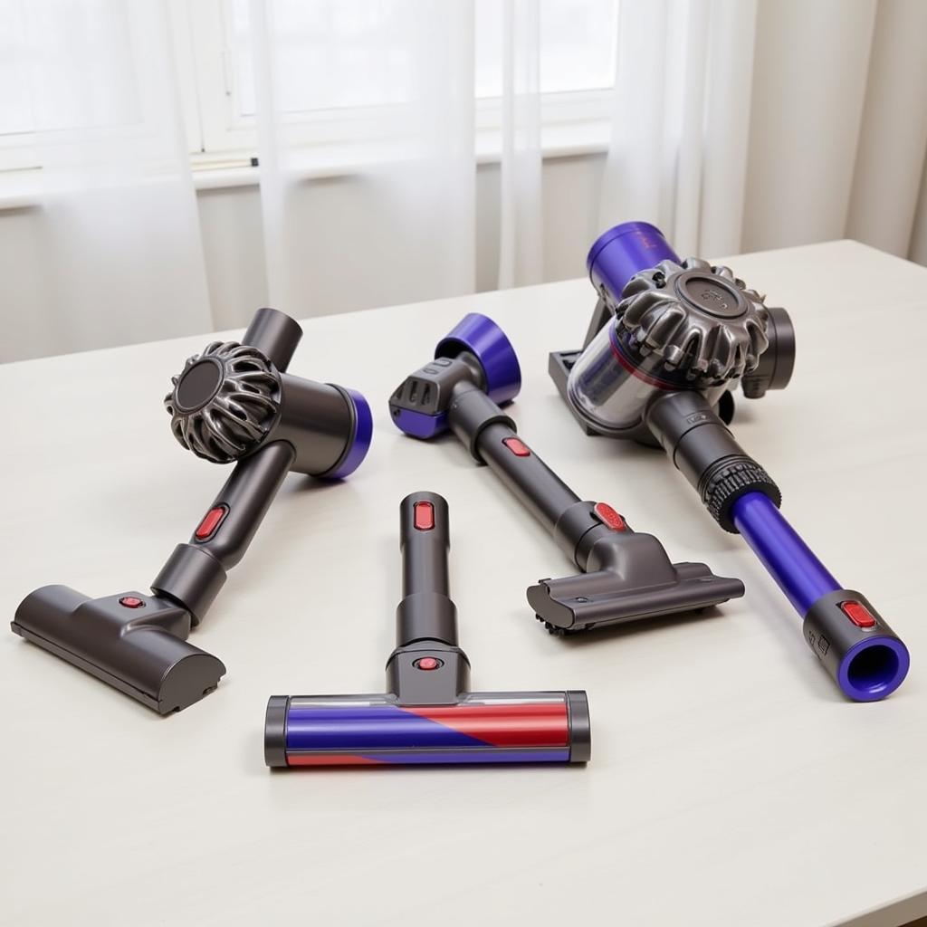 Bộ phụ kiện máy hút bụi Dyson V8