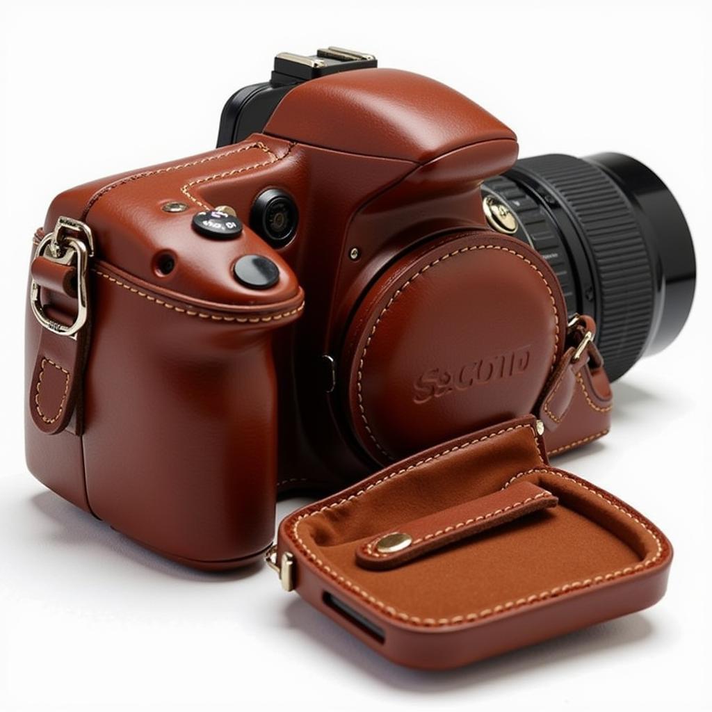 Leather camera case - protection