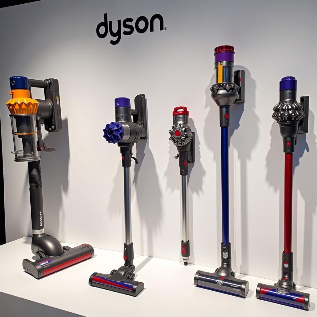 Các dòng máy hút bụi Dyson