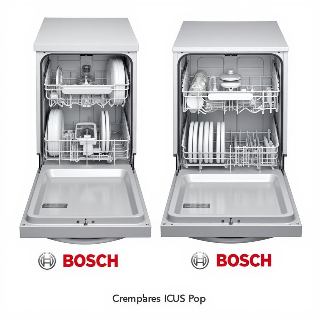 Các dòng máy rửa bát Bosch 8 bộ