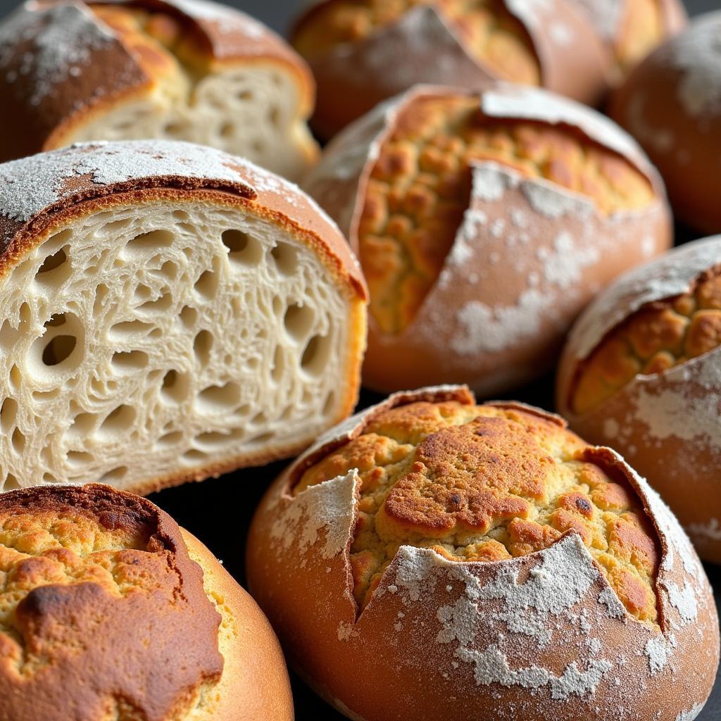 Delicious homemade bread variations