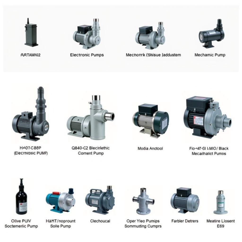 Different types of booster pumps