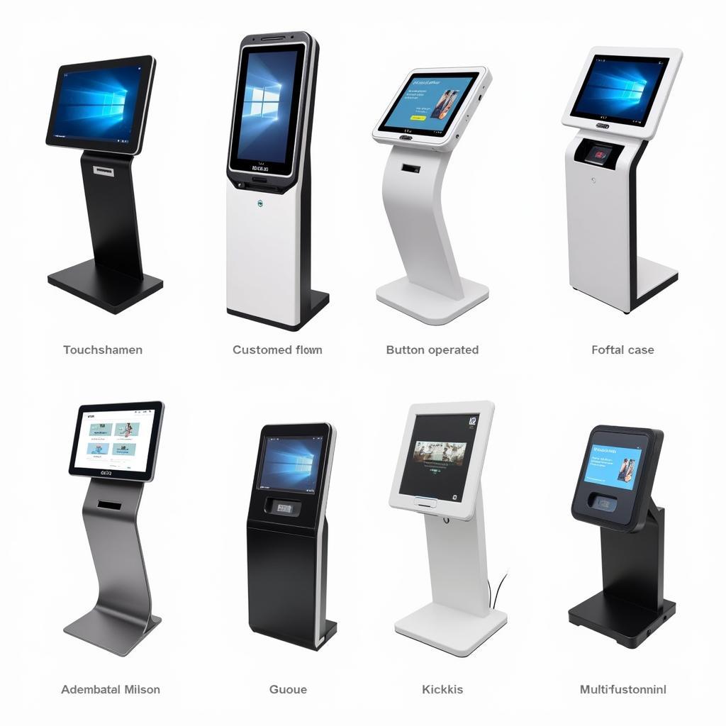 Various Types of Automatic Queue Management Kiosks