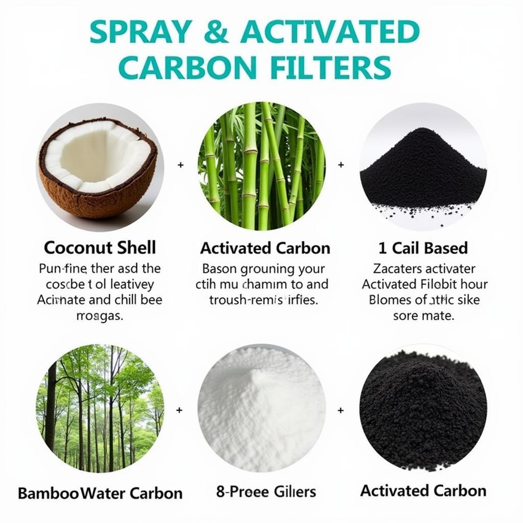 Types of activated carbon for range hoods