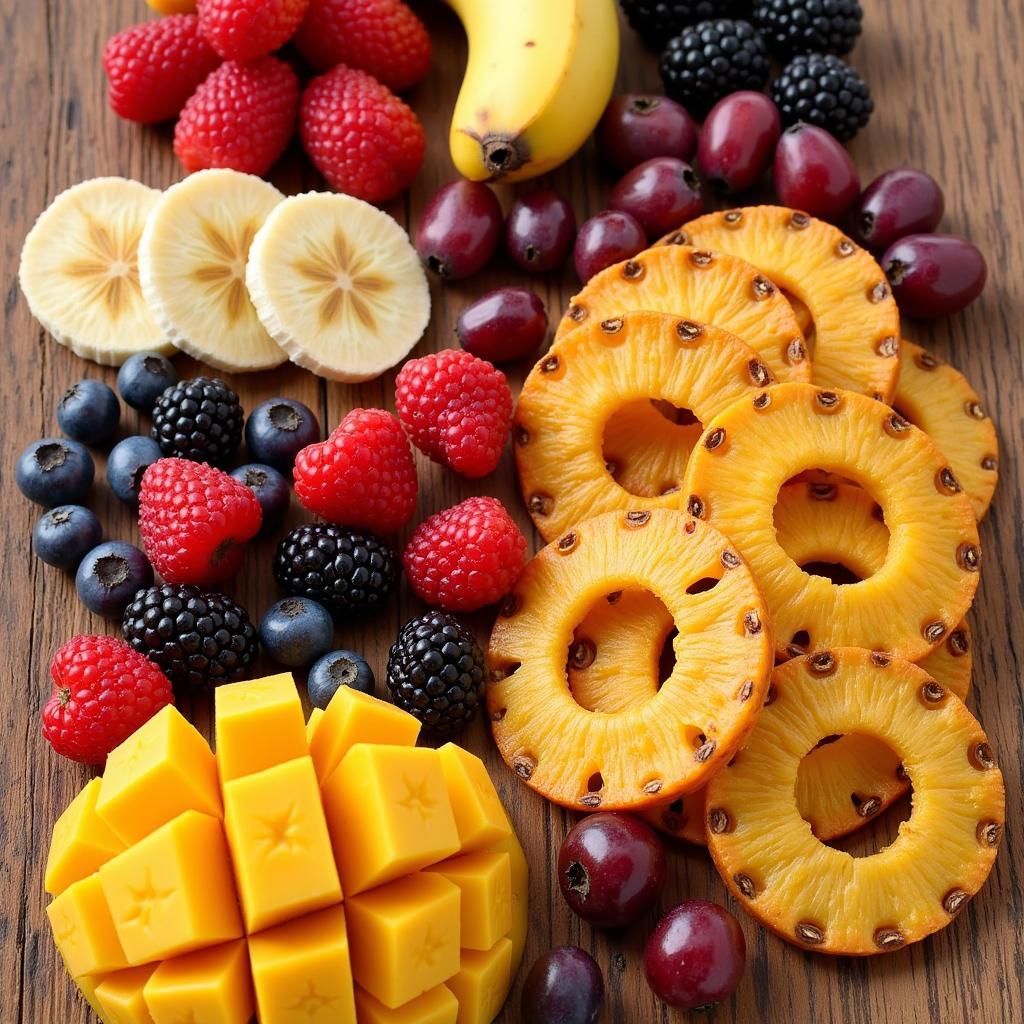 Various Dried Fruits