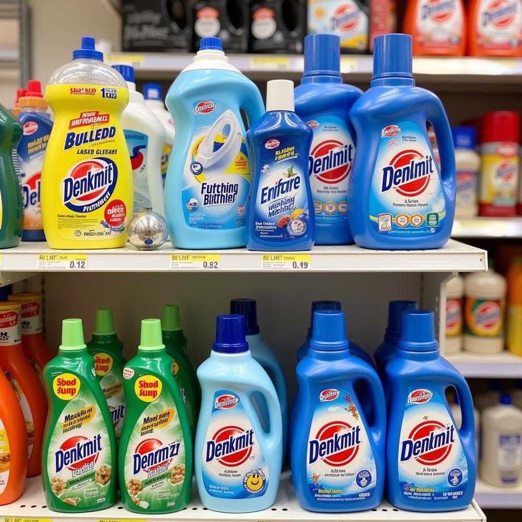 Các loại viên vệ sinh máy giặt Denkmit