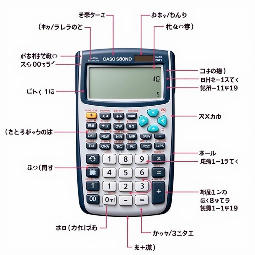 Casio Calculator Function Keys