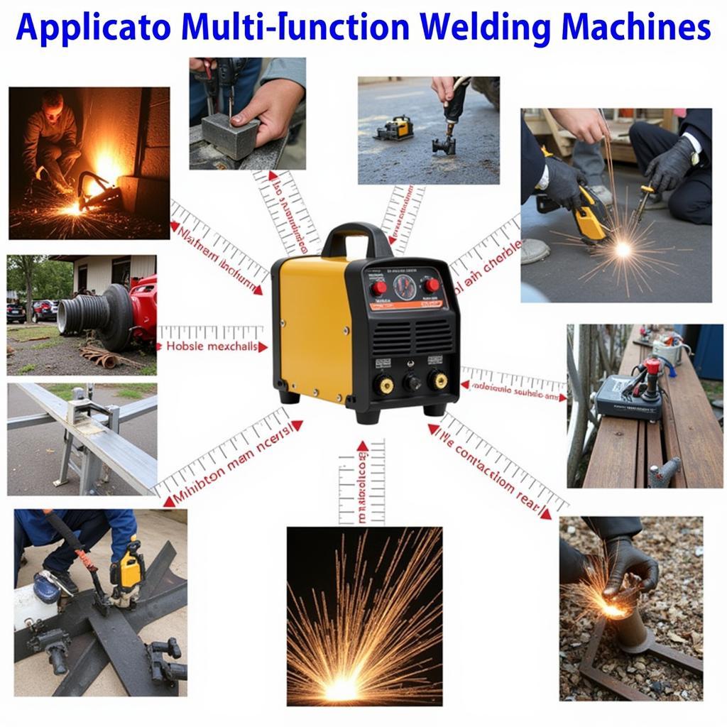 Các ứng dụng của máy hàn 3 chức năng