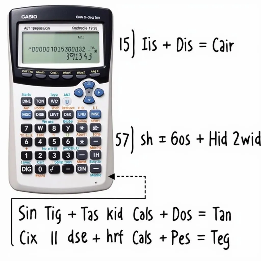 Cách Bấm Máy Tính Casio Sin Cos Tan