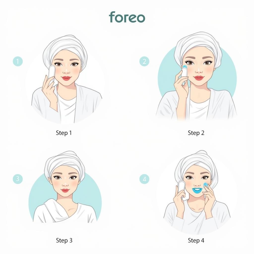 Cách sử dụng Foreo Luna đúng cách