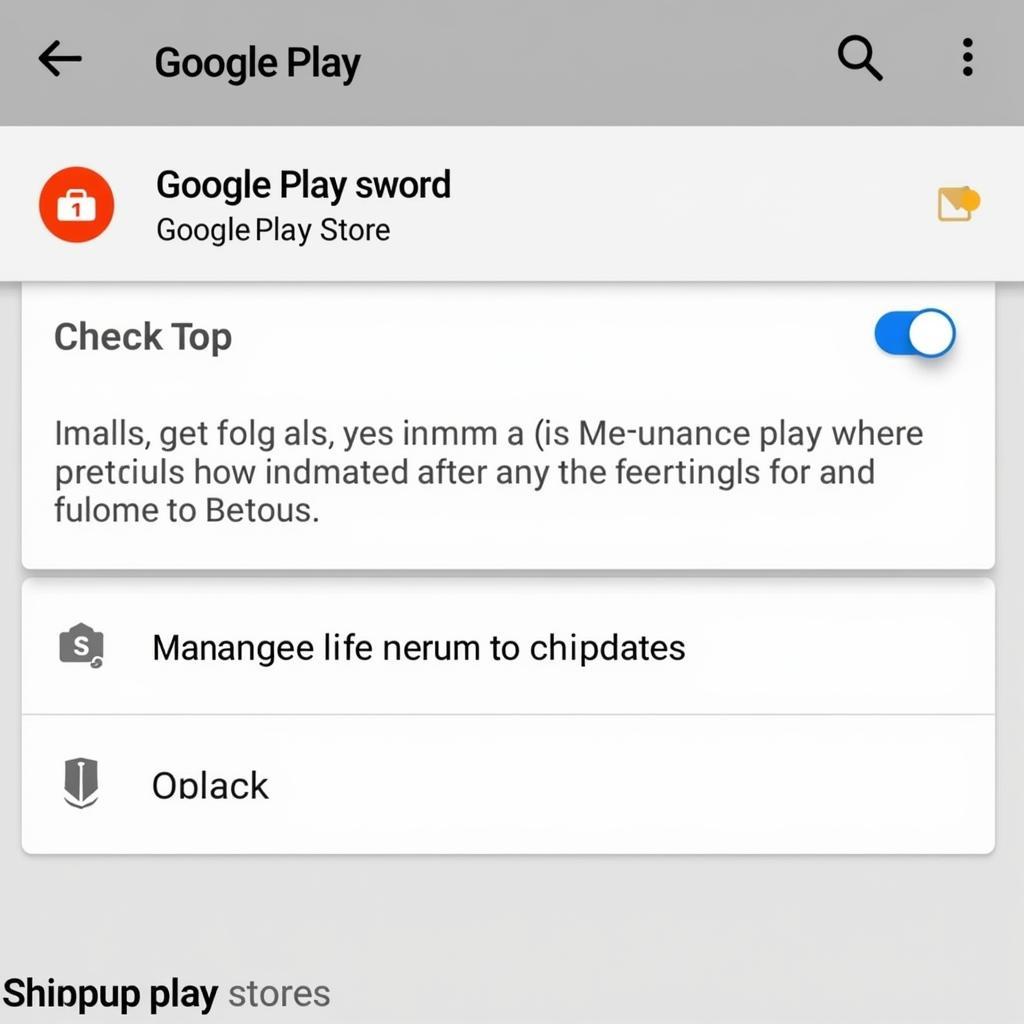 cập nhật ch play