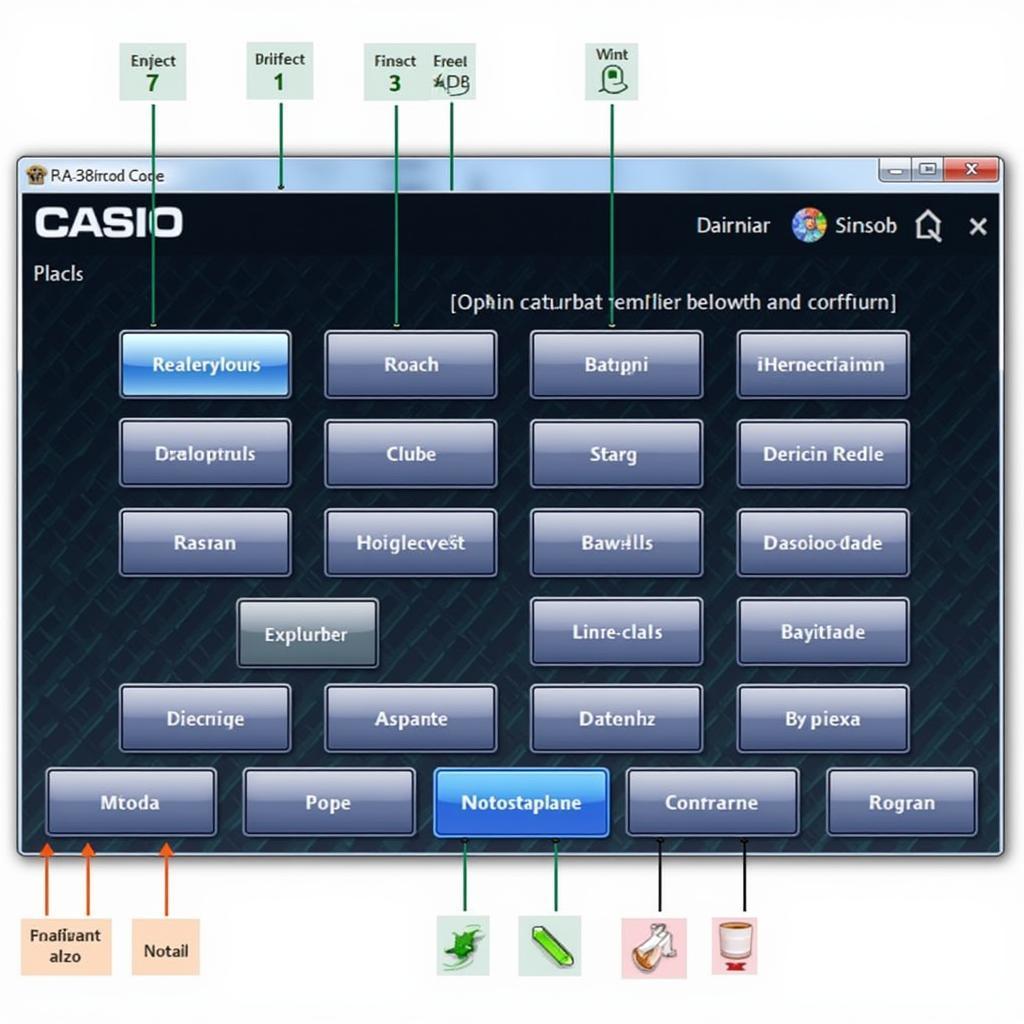 Giao diện máy tính Casio FX 580VNX online