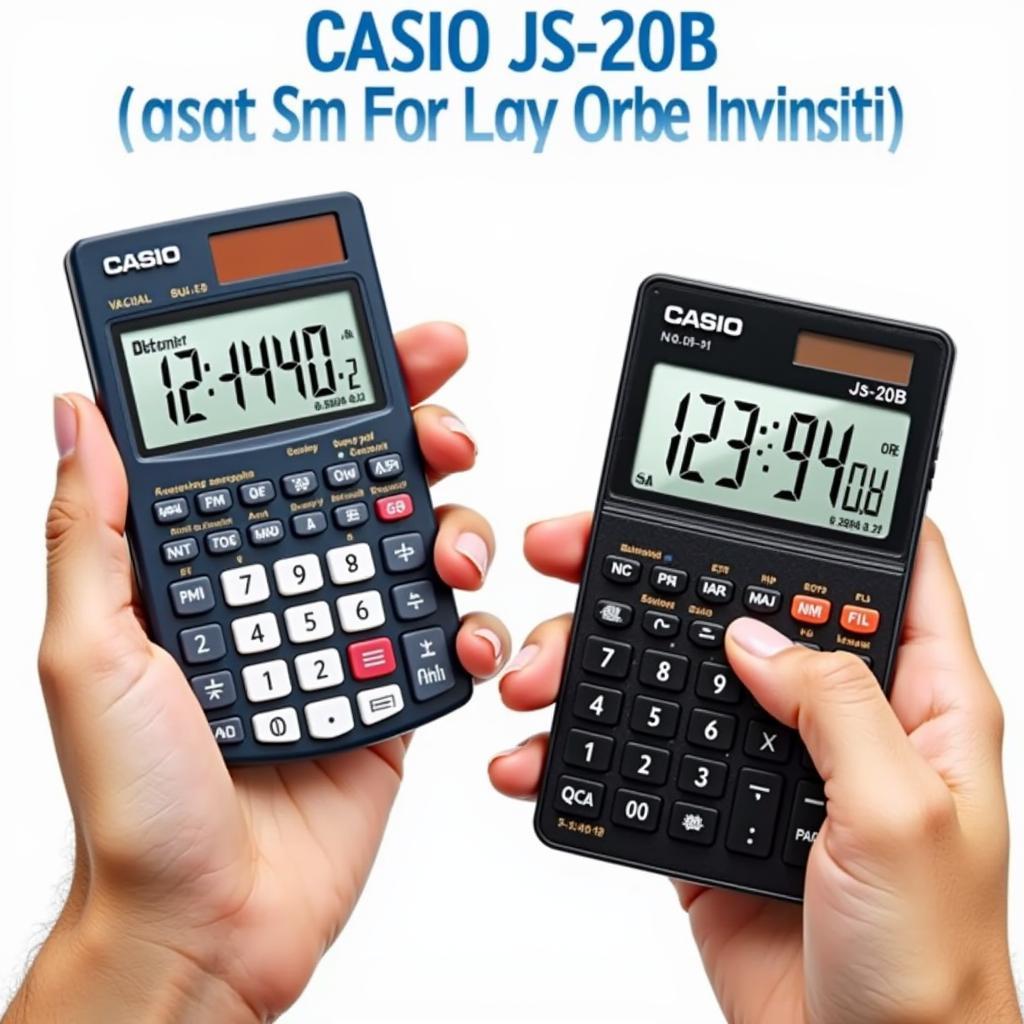 Using Casio JS 20B