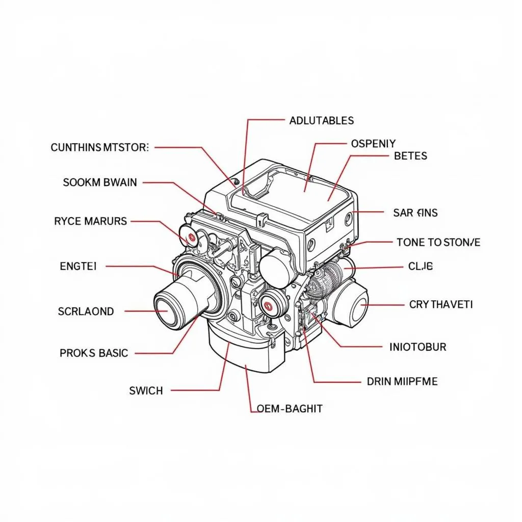 Cấu tạo cơ bản máy Suzuki Sport