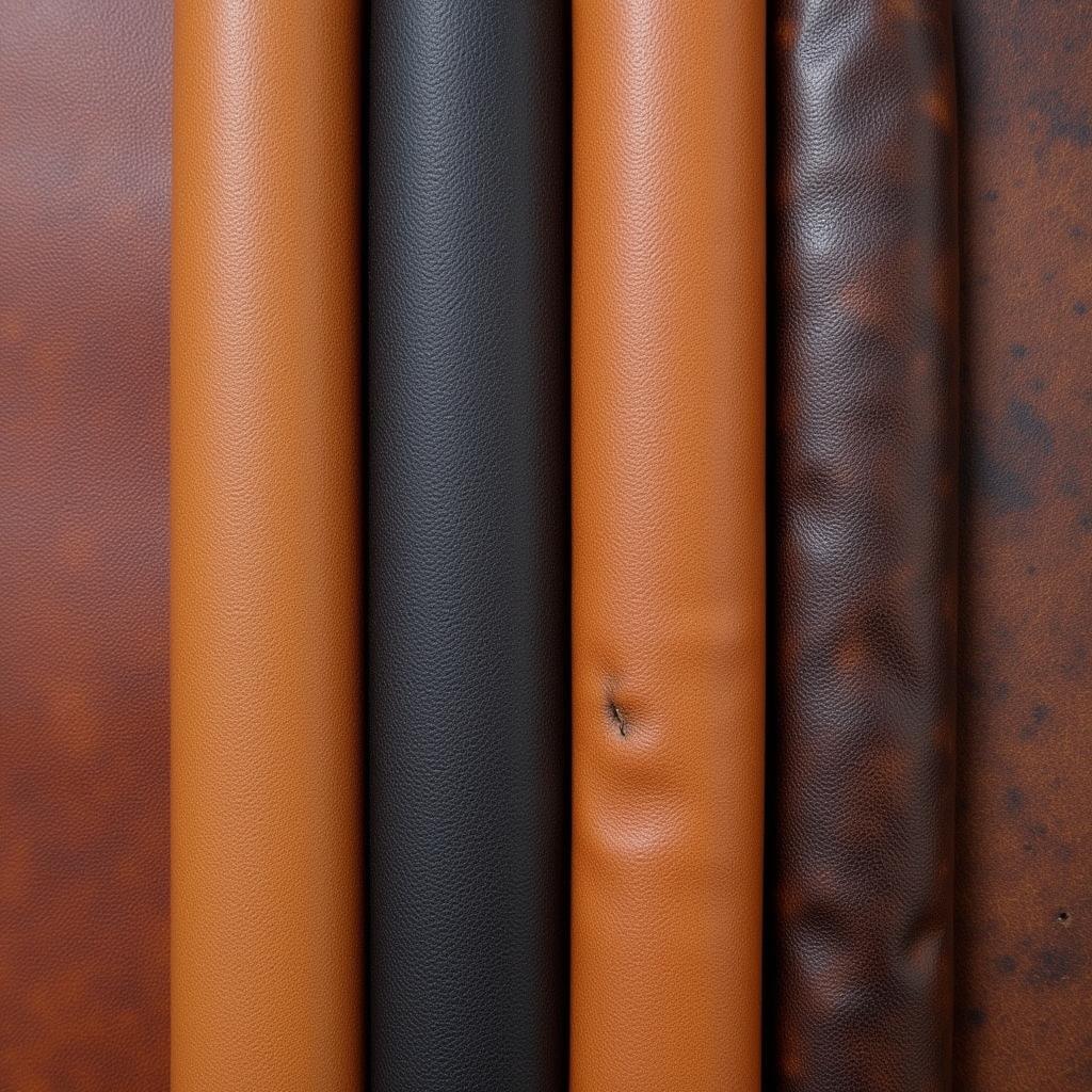 Leather materials for camera cases