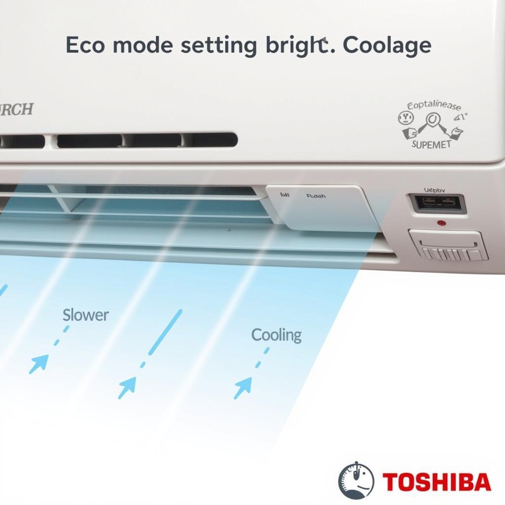 Chế độ Eco trên máy lạnh Toshiba