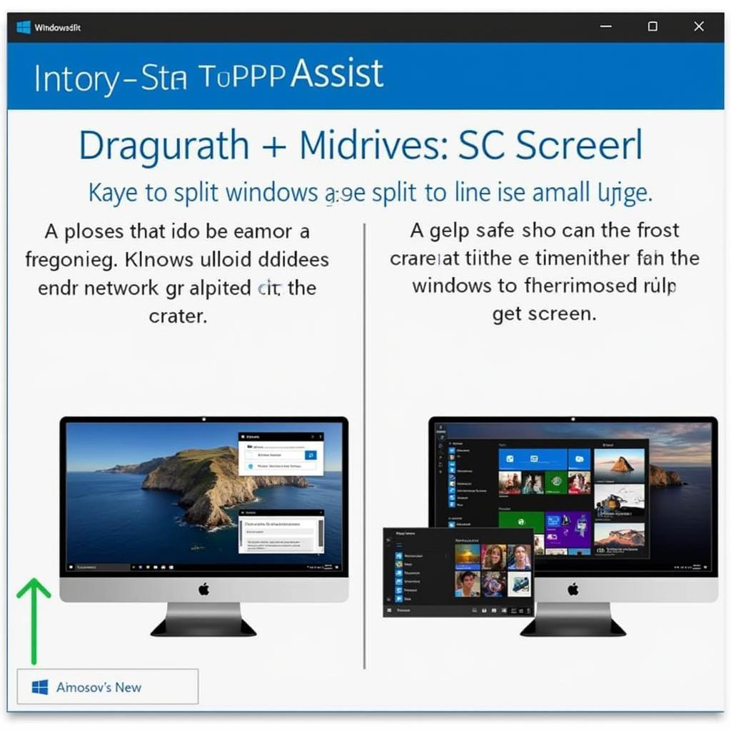 Sử dụng Snap Assist để chia đôi màn hình Windows 10