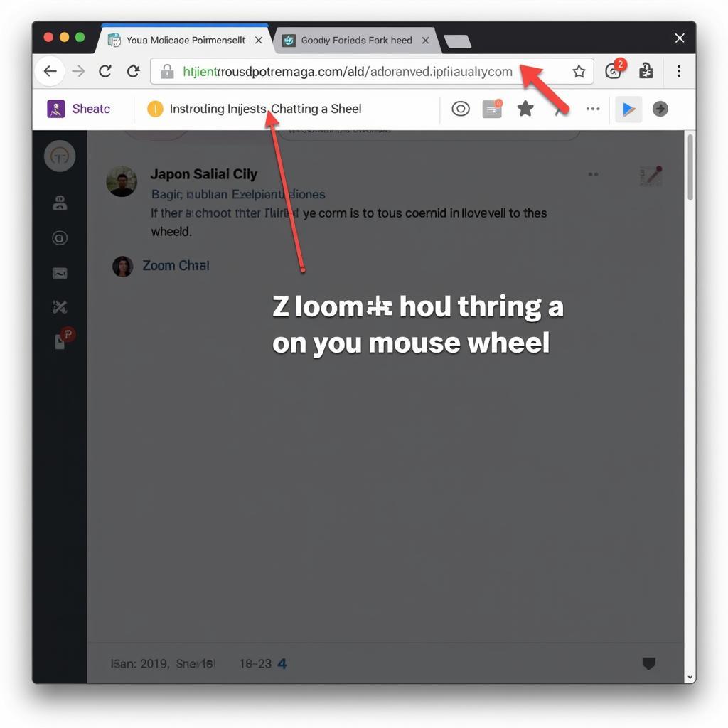 Adjust Zalo Font Size in Browser