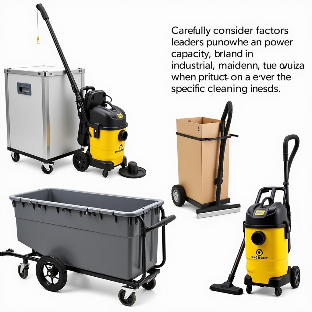 Choosing the right industrial vacuum cleaner