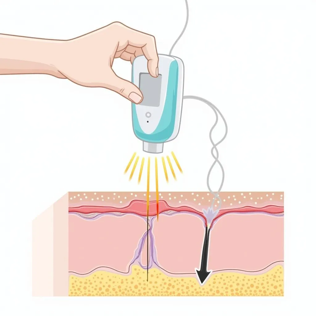 Cơ chế hoạt động của máy điện di