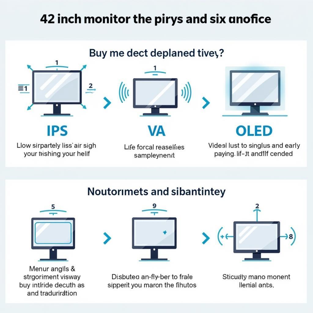 42 inch monitor display technologies