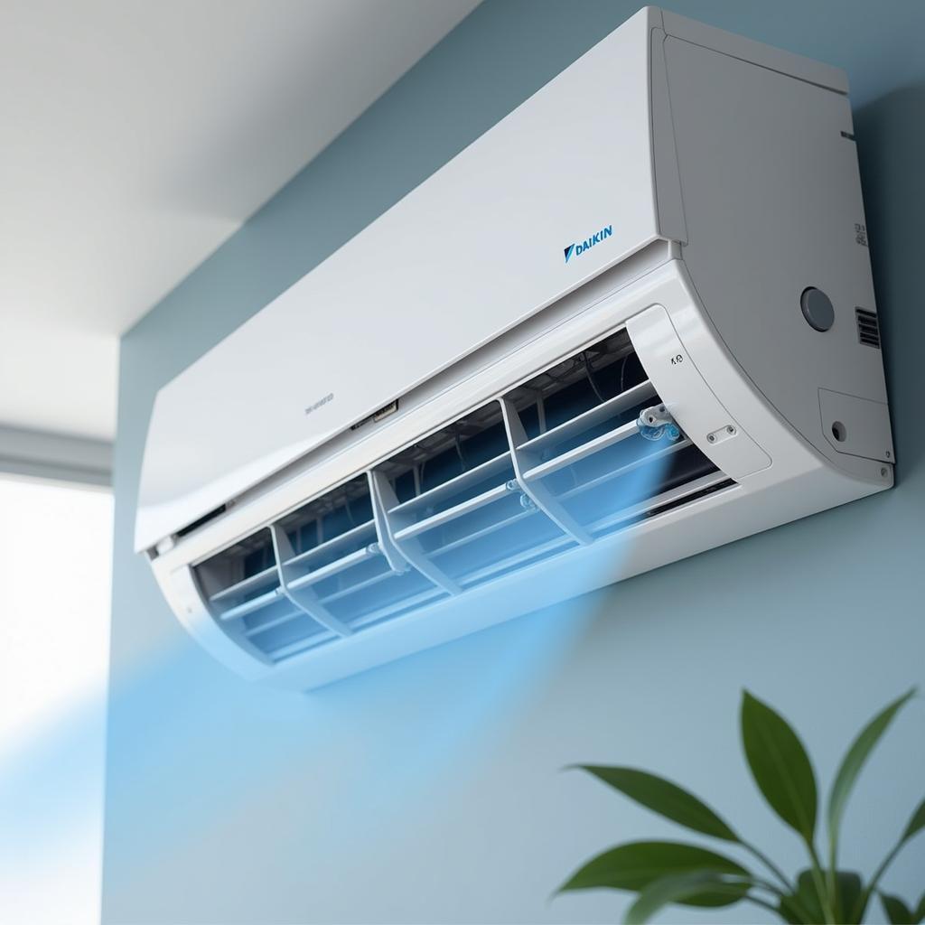 Công nghệ làm lạnh nhanh trên máy lạnh Daikin Inverter 2HP