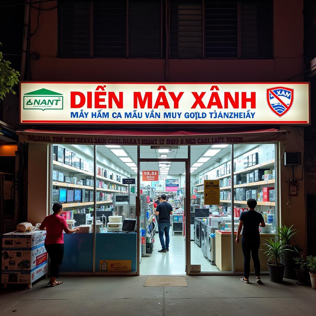 Cửa hàng Điện Máy Xanh Cà Mau