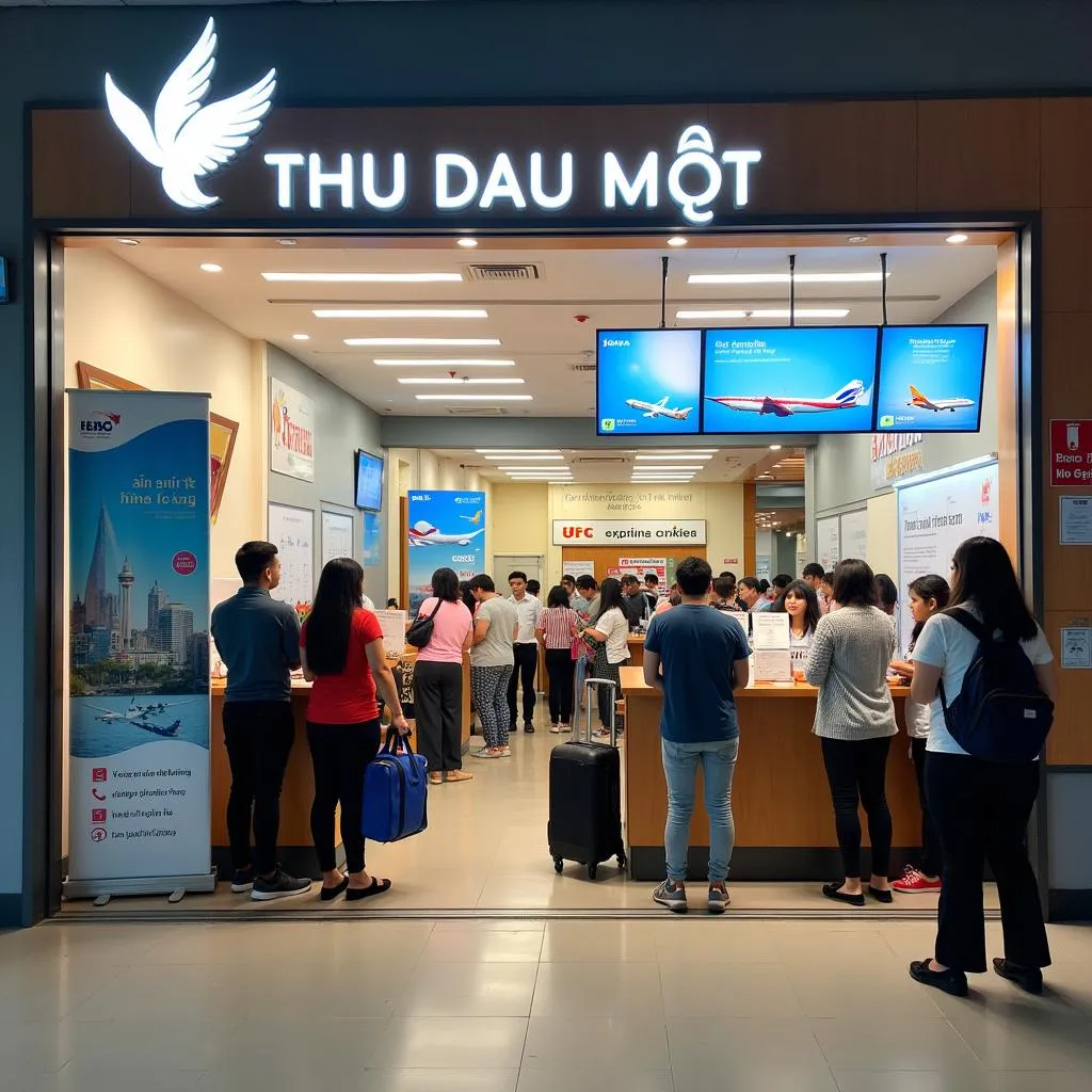 Đại lý vé máy bay tại Thủ Dầu Một