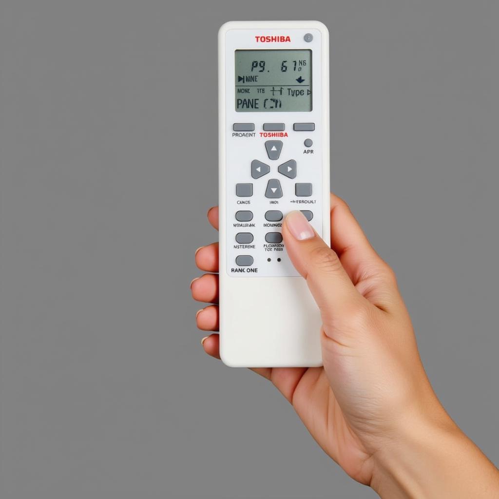 Toshiba Air Conditioner Remote Control