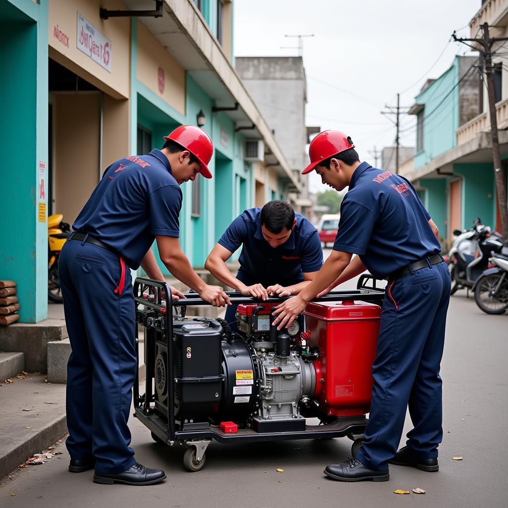 Đội ngũ kỹ thuật Máy Phát Điện Hà Nội