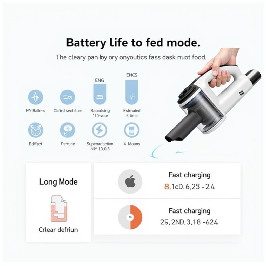 Battery Capacity of Handheld Vacuum Cleaners