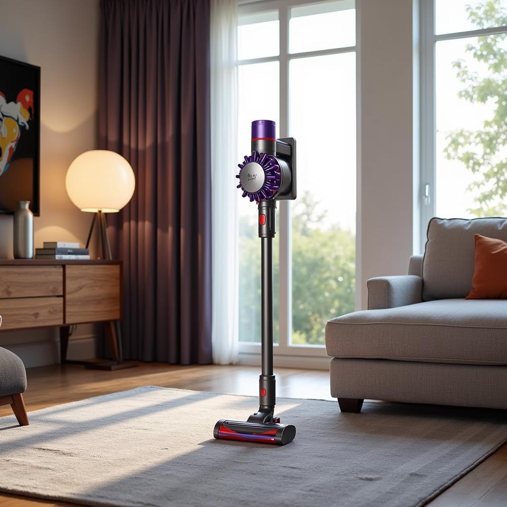 Máy hút bụi Dyson V15 Detect trong không gian sang trọng