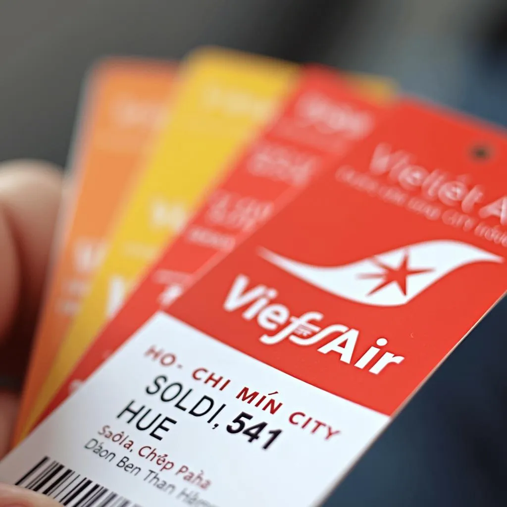 Vé máy bay Vietjet từ TP.HCM đi Huế