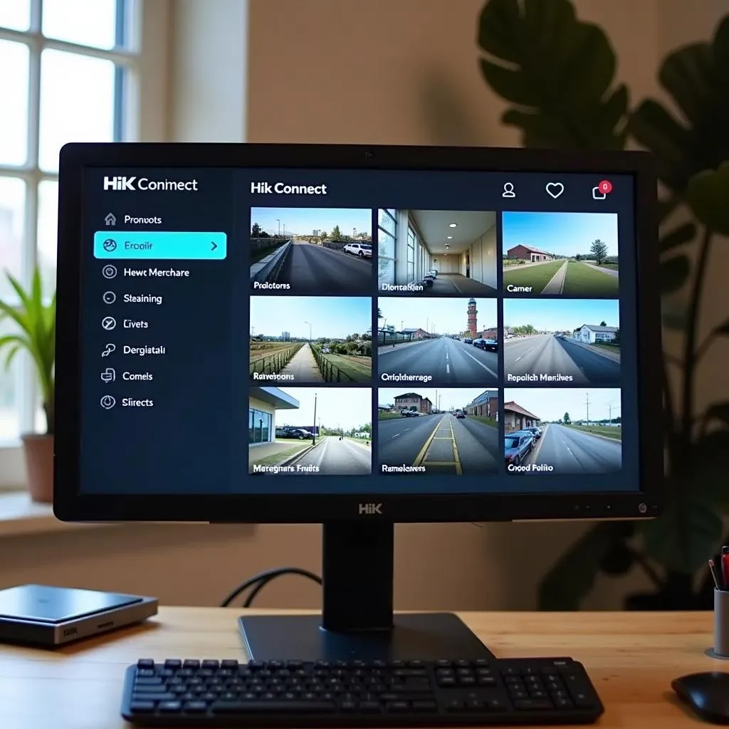 Giao Diện Hik Connect Trên Máy Tính