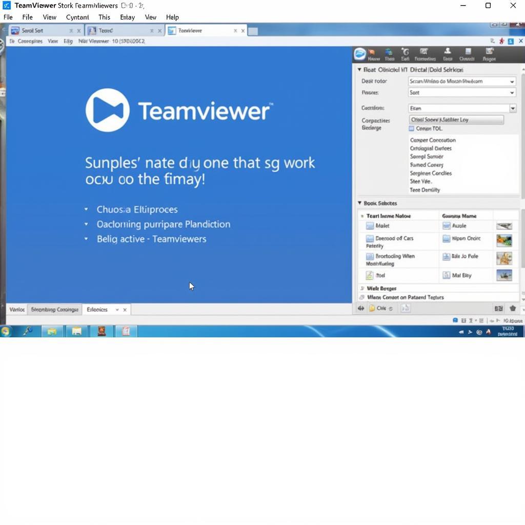 Giao diện Teamviewer