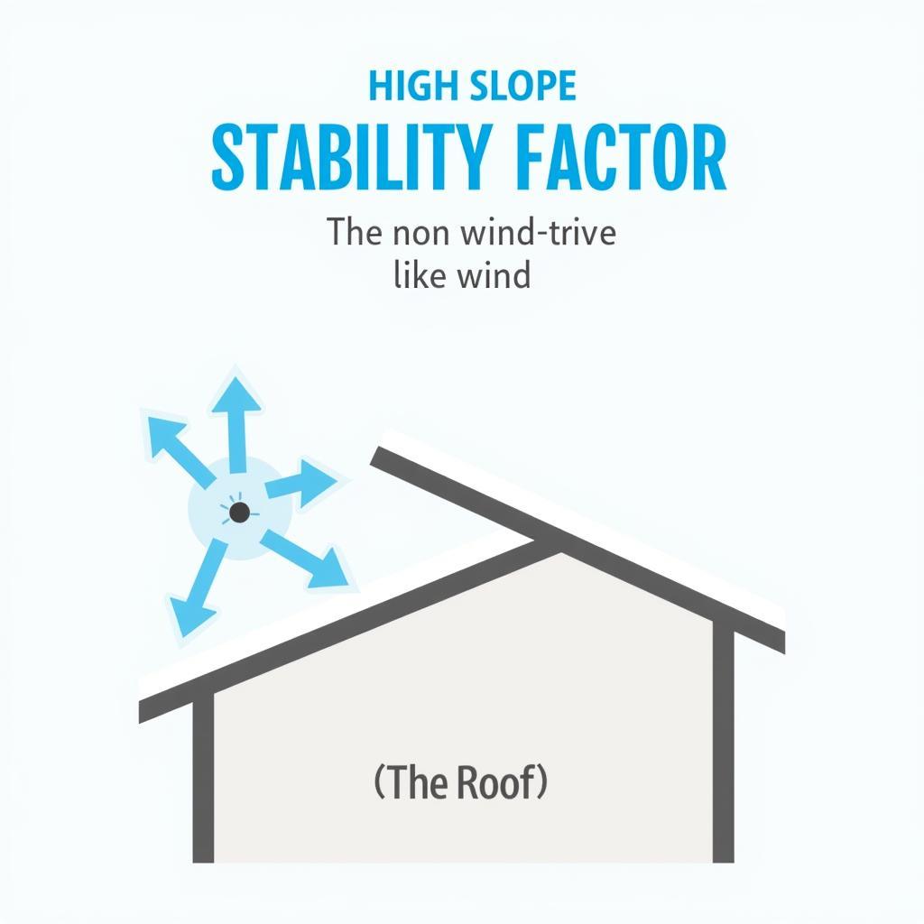 High Roof Slope Stability Factor