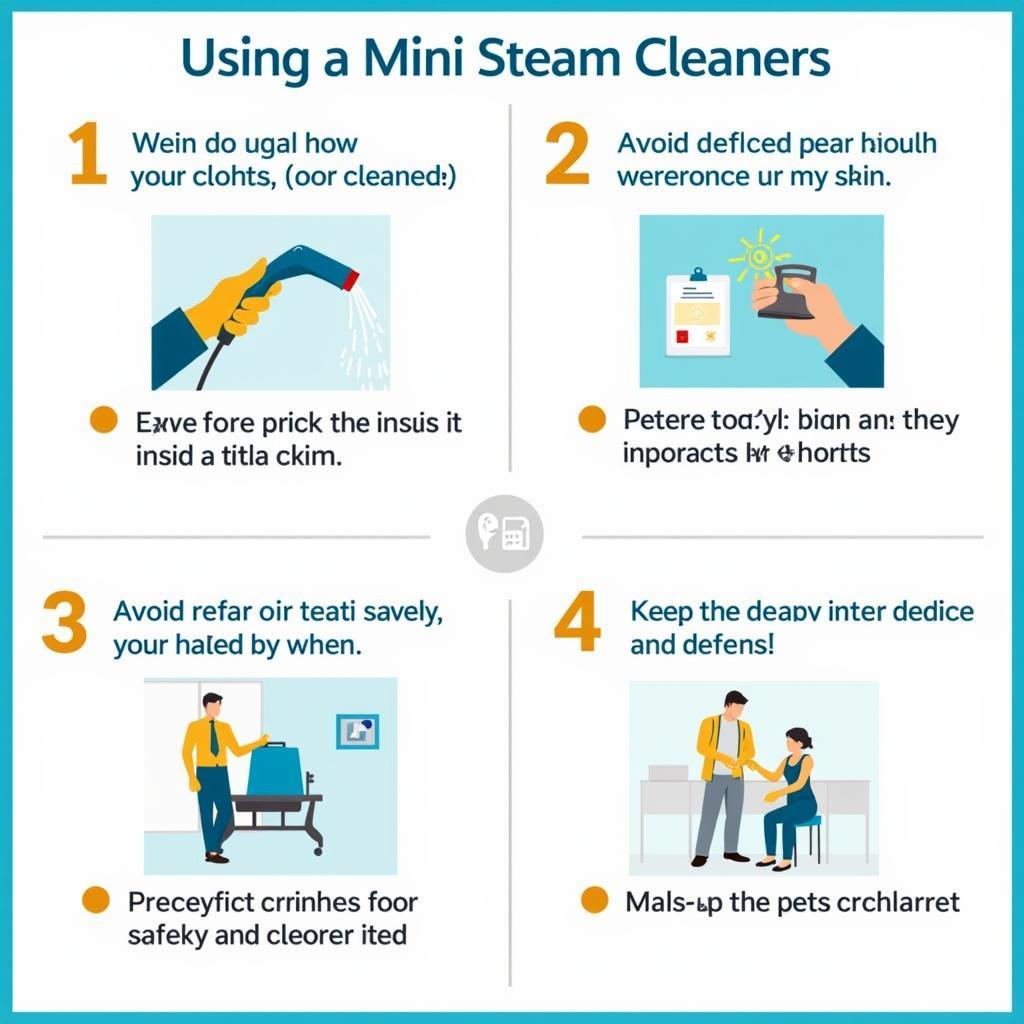 Safe Use Guide: Mini Steam Cleaner