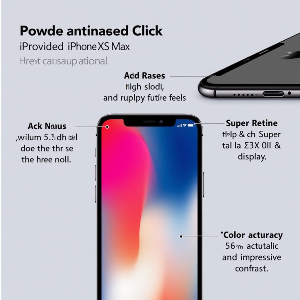 Thiết kế sang trọng và màn hình OLED rực rỡ của iPhone XS Max