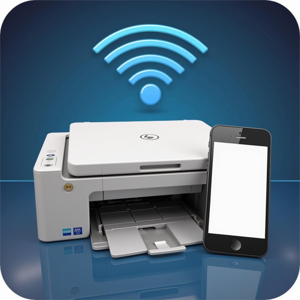 Connecting a phone to a printer