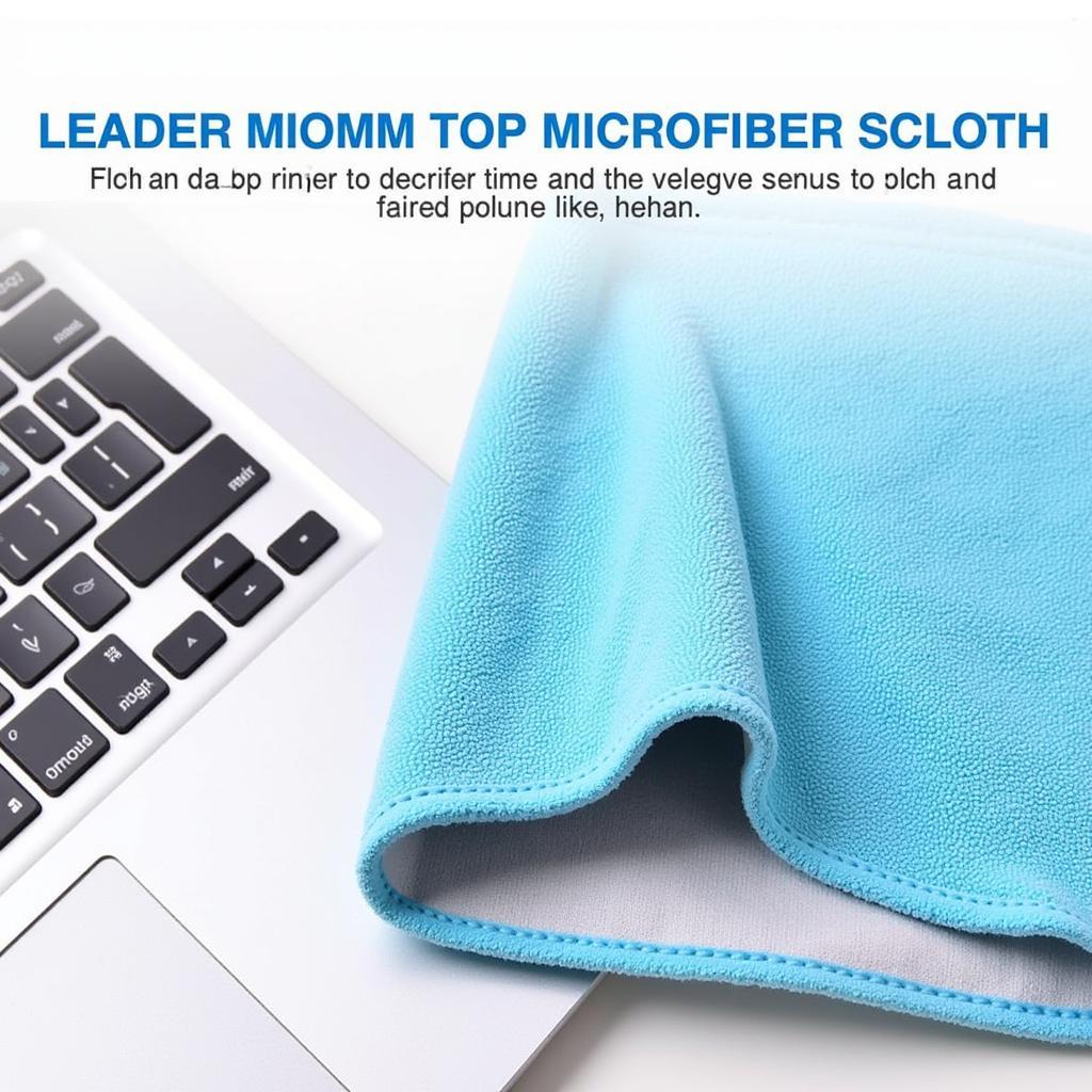 Khăn Microfiber Lau Màn Hình