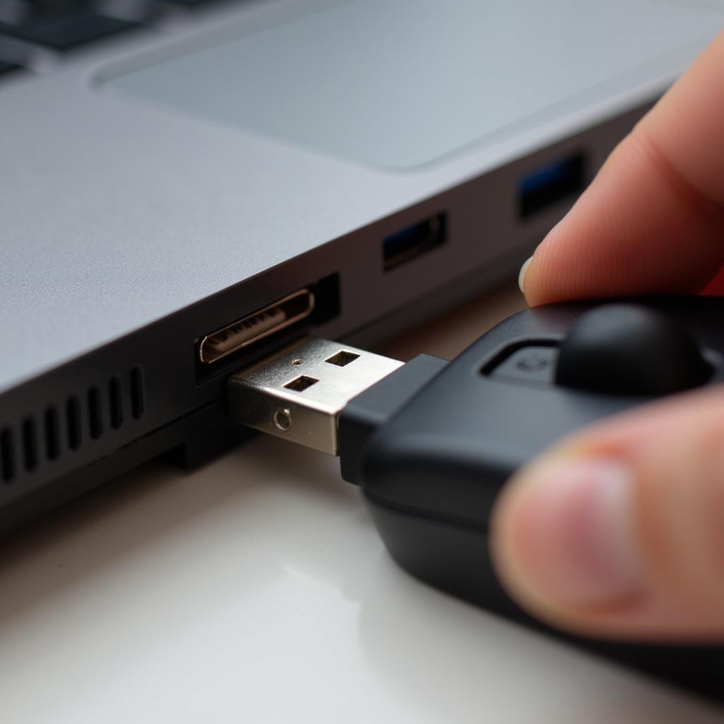 Kiểm tra cổng kết nối USB