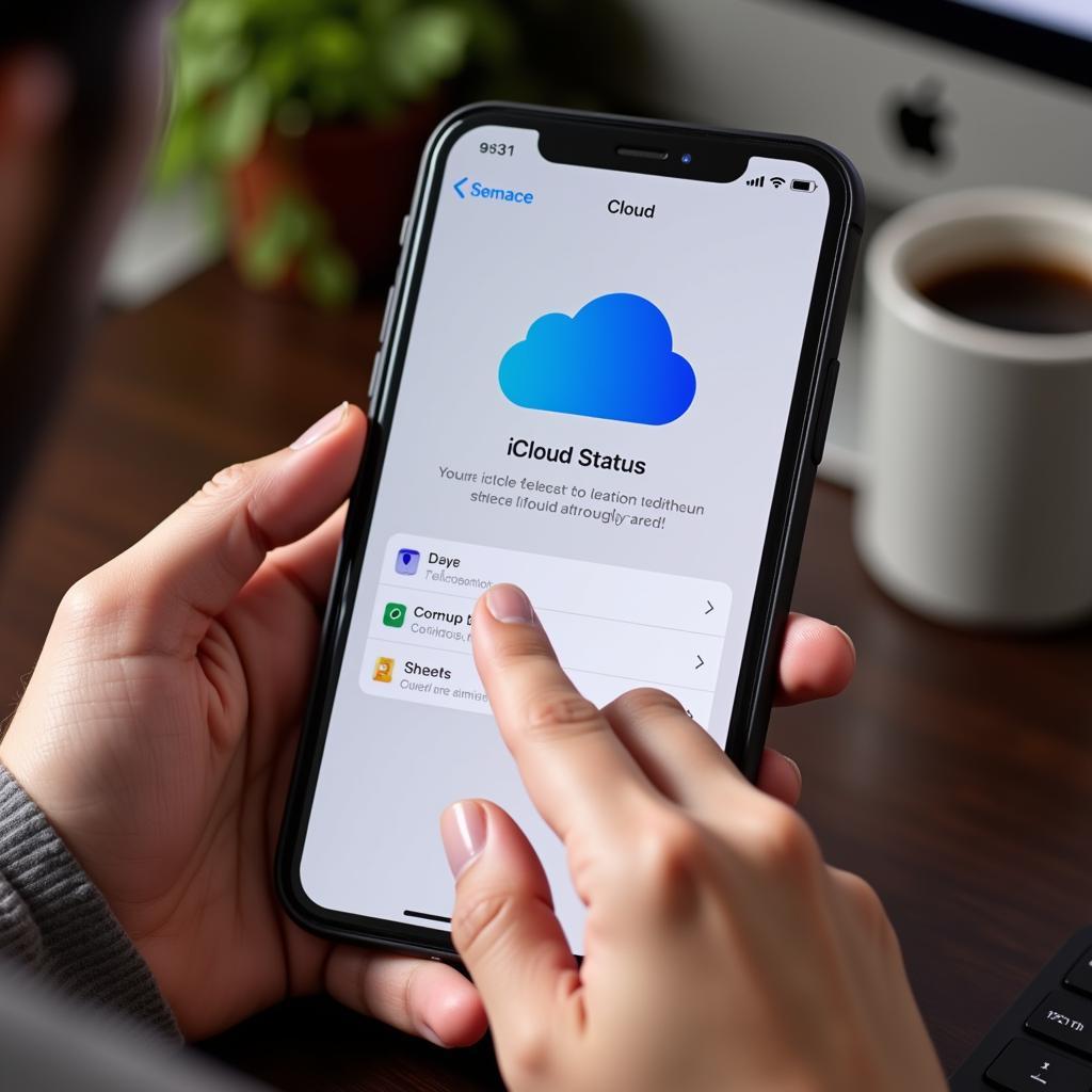 Kiểm tra iCloud iPhone